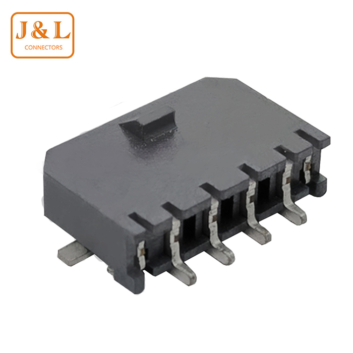 LCP 3.0mm Pitch 4P Single Row Buckle SMT Wire to Board Connector