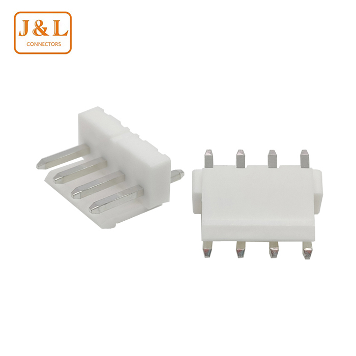 3.96mm Pitch 1*3P Single Row White DIP Wire to Board Connector