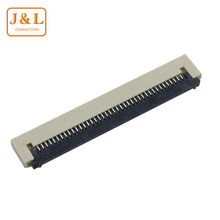 FPC 1.0mm Pitch 1*50P Single Row Wire to Board Connector