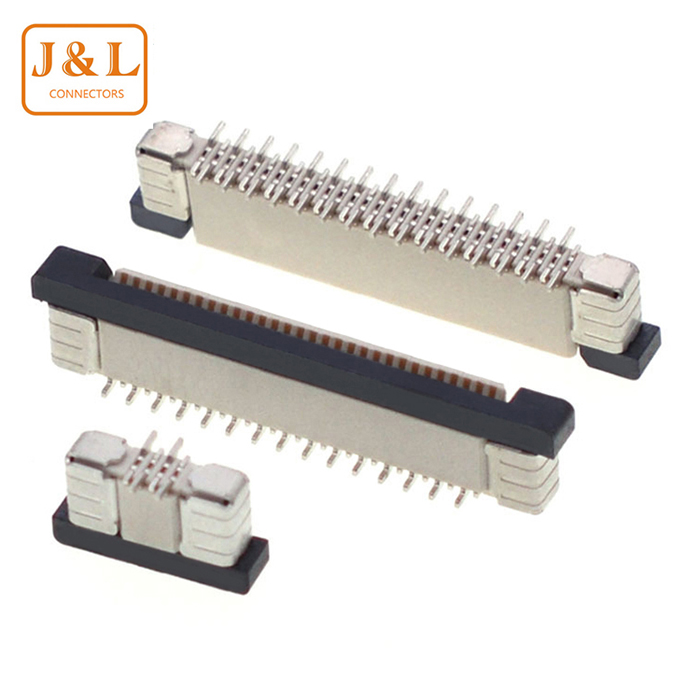 FPC 0.80mm Pitch Single Row Pull-Down Wire to Board Connector
