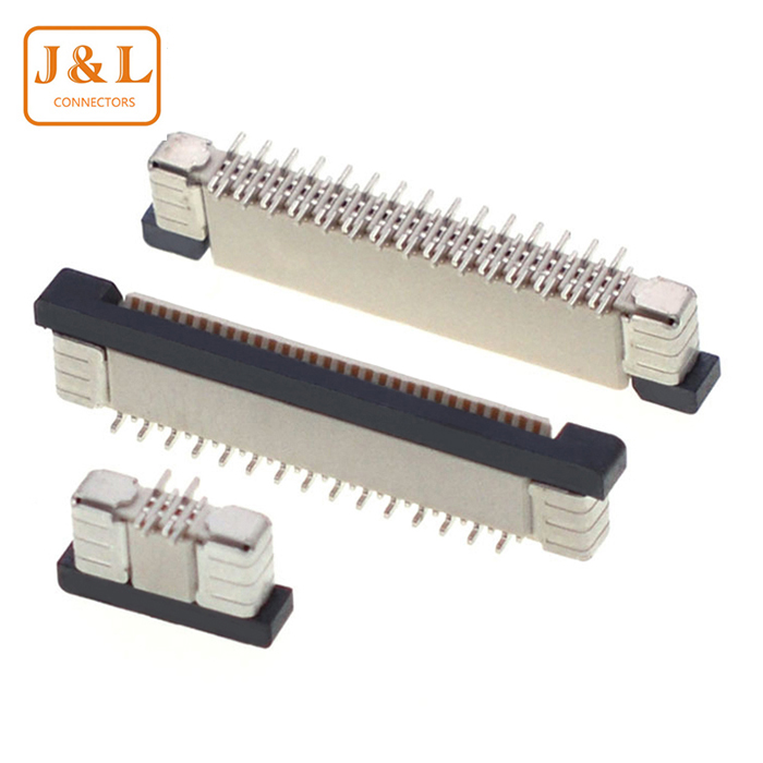 FPC 0.80mm Pitch Single Row Pull-Down Wire to Board Connector