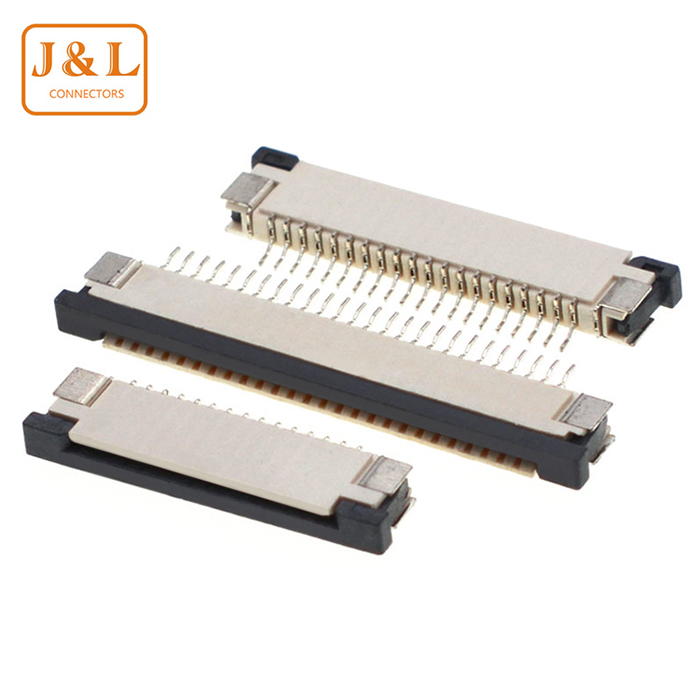 FPC 1.25mm Pitch Single Row Pull-Down Wire to Board Connector