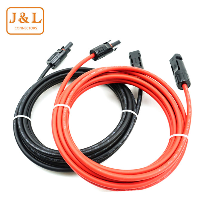 4mm² Extension Cable Male and Female Solar PV Panel Adapter Connector