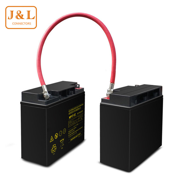 30/50/70cm Energy Storage Cable Insulated Battery Cable with Lug Terminal Connector