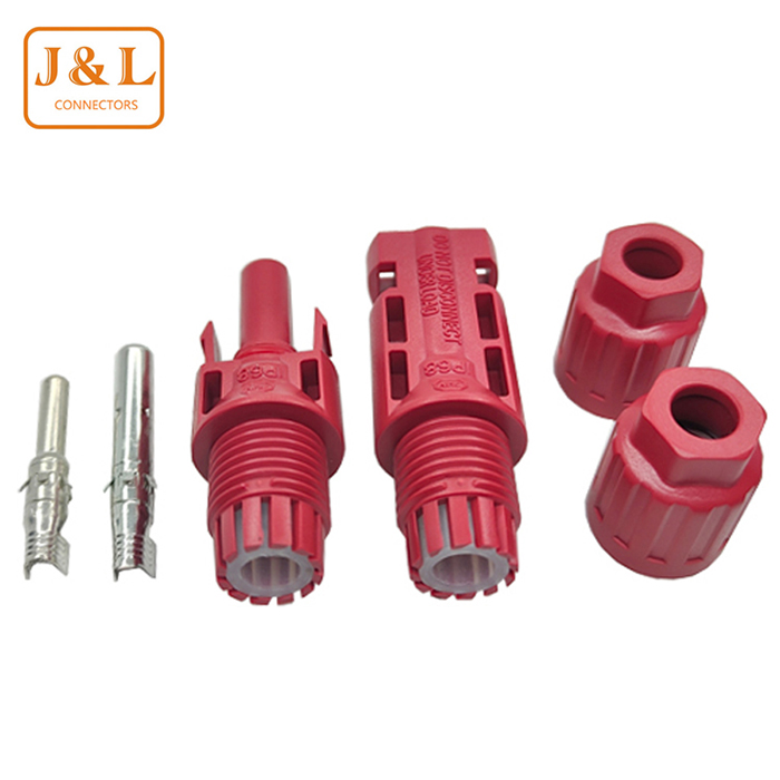 1500V Red Male and Female Solar Photovoltaic Connector
