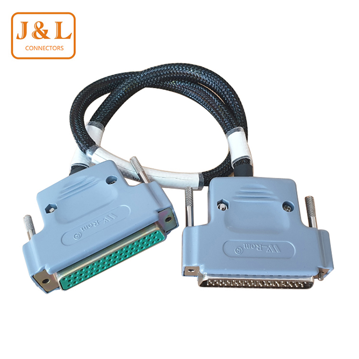 SCSI Date Cable with D-SUB 68P Wireharness VHDCI Wire Connector
