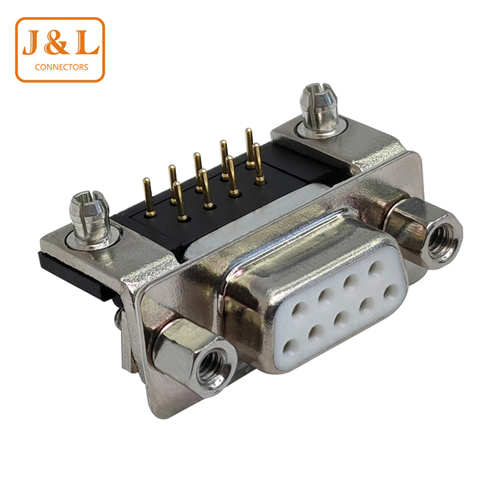 D-SUB 9P Male Dual Row Gold Plated Video Socket VGA Computer Peripheral Interface Connector