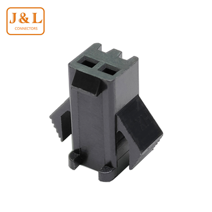 2.54mm 2P High Current Black Housing Terminal Plug-in Air Docking Model Connector