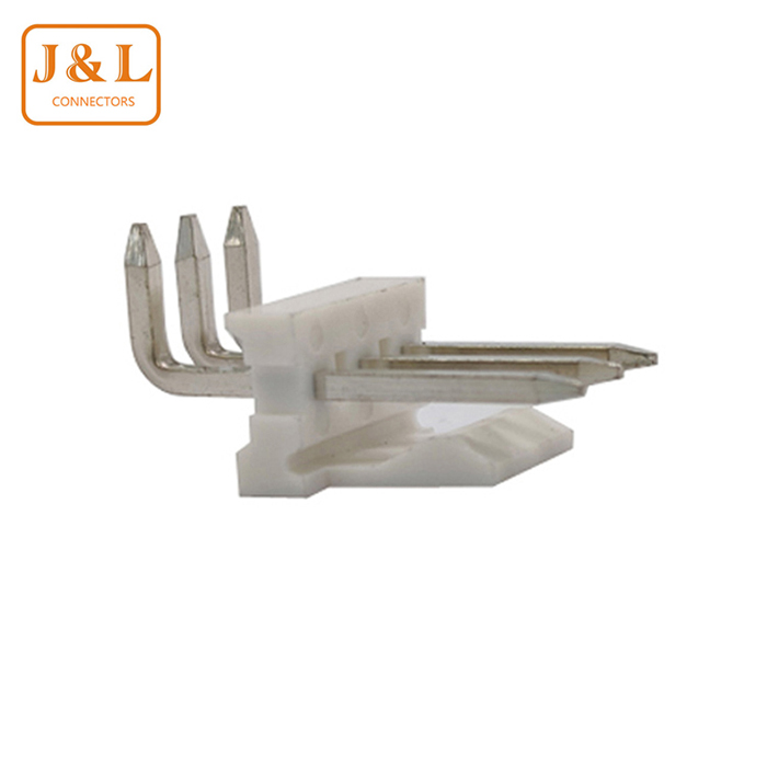 VH3.96mm Pitch 1*3P Single Row Right Angle Wire to Board Connector