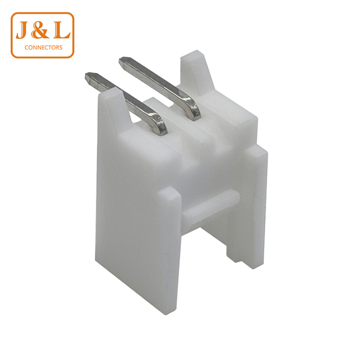 HY 2.0mm 1*2P Single Row Right Angle 90° SMT Wire to Board Wafer Connector