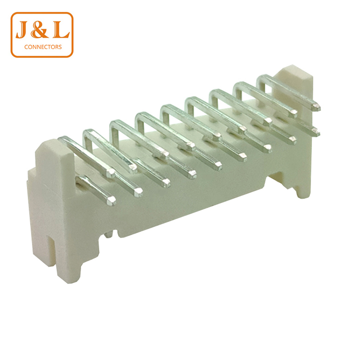 PHD2.0mm Pitch 2*9P Dual Row Right Angle 90° SMT Wire to Board Wafer Connector