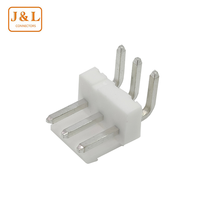 VH-3.96mm Pitch 1*3P Single Row Right Angle Wire to Board Connector