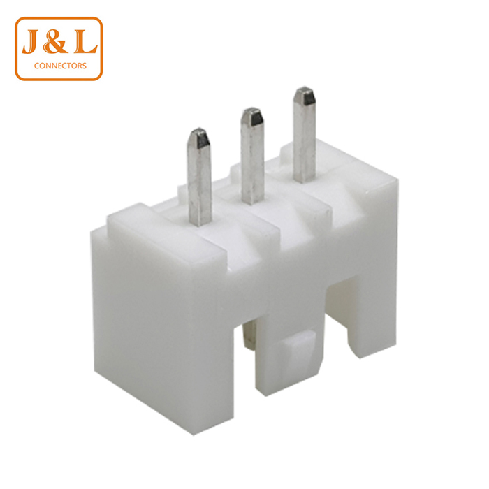 XHB 2.54mm Pitch 3P Single Row DIP White Tin-Plated Wire to Board Wafer Connector